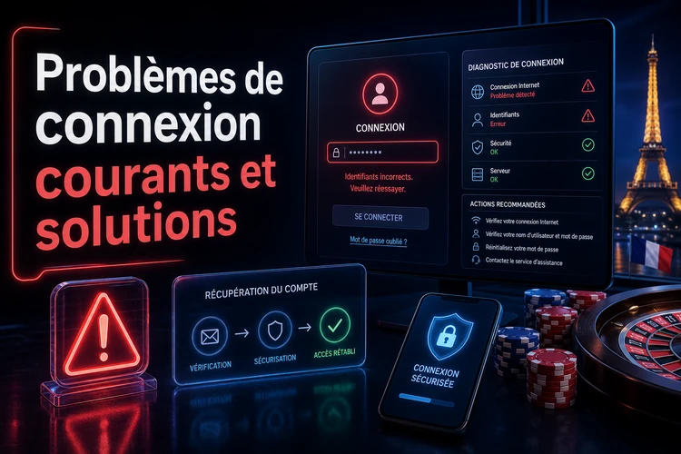 Problèmes de connexion courants et solutions