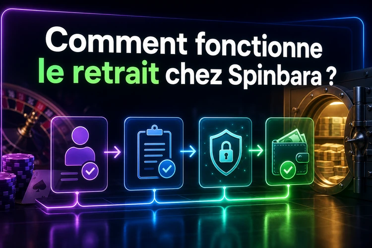 Comment fonctionne le retrait chez Spinbara?